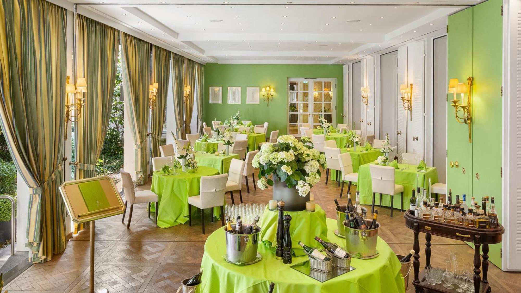 Hotel Europaeischer Hof Heidelberg, Bestes Hotel Deutschlands In Historischer Architektur Екстер'єр фото The Green Room