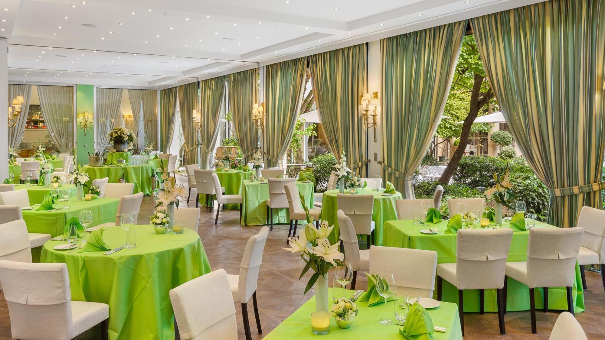 Hotel Europaeischer Hof Heidelberg, Bestes Hotel Deutschlands In Historischer Architektur Екстер'єр фото The Garden Hall