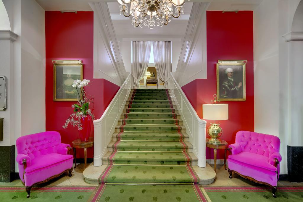 Hotel Europaeischer Hof Heidelberg, Bestes Hotel Deutschlands In Historischer Architektur Екстер'єр фото The staircase
