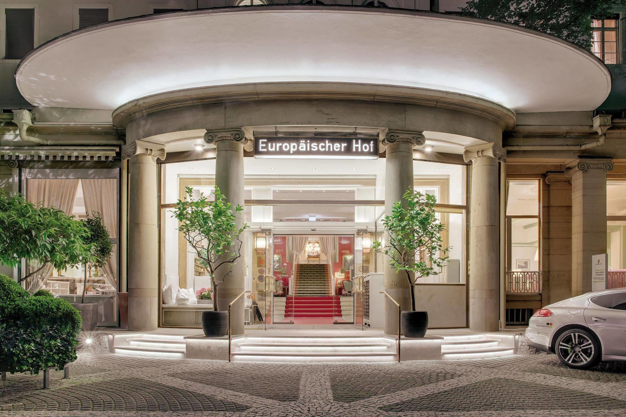 Hotel Europaeischer Hof Heidelberg, Bestes Hotel Deutschlands In Historischer Architektur Екстер'єр фото The hotel's entrance